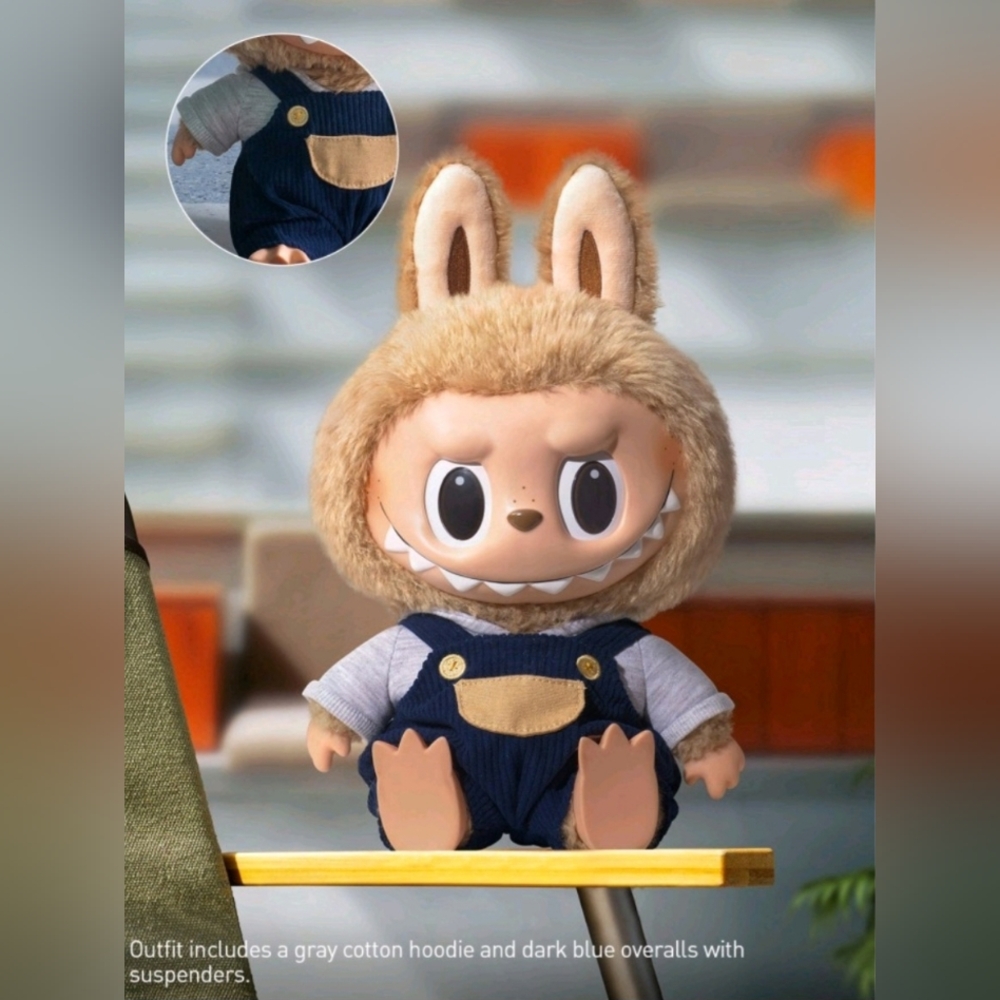 TIME TO CHILL - Labubu Plush - 100% Authentic